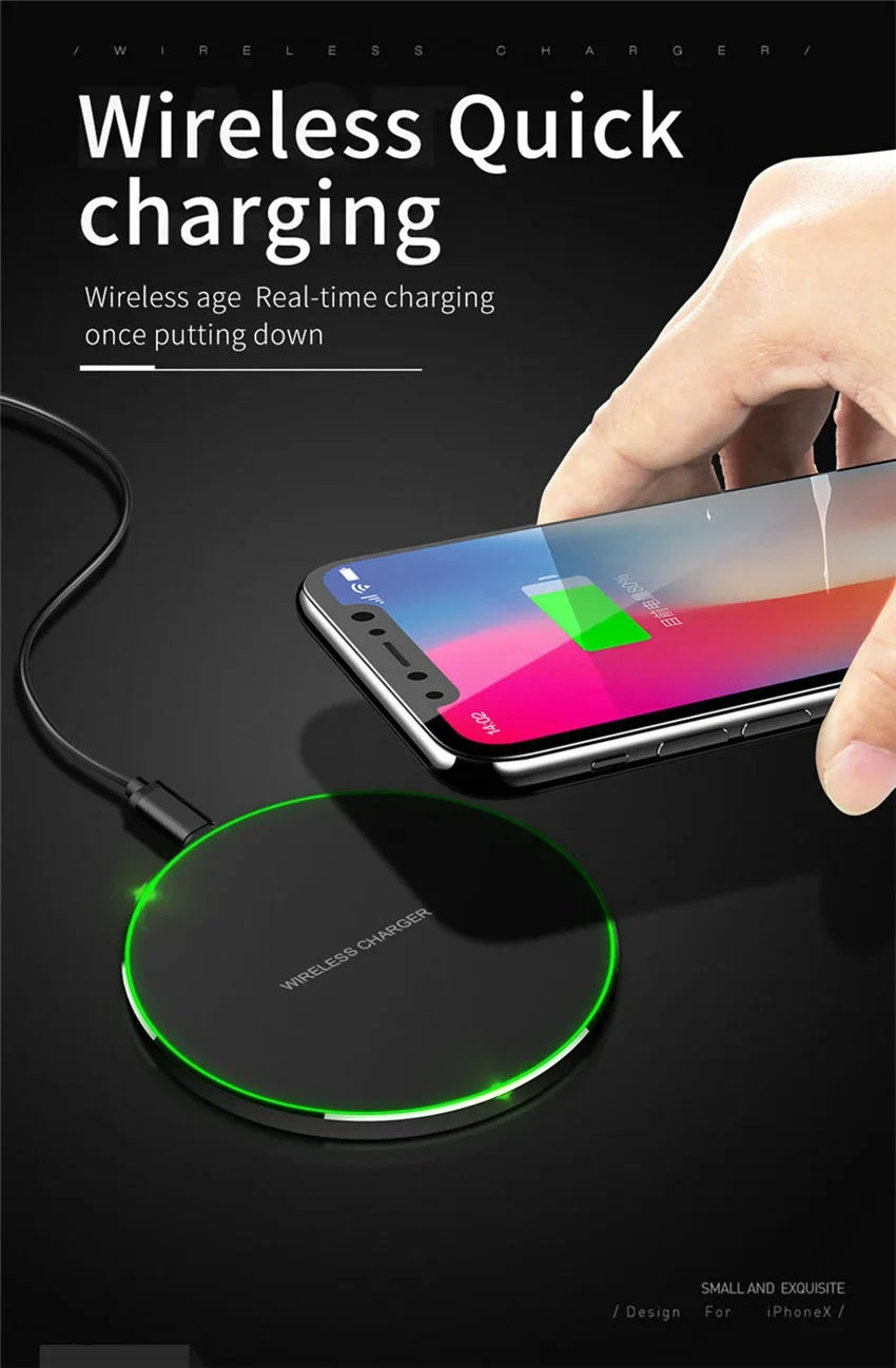 100W Fast Wireless Charger Pad