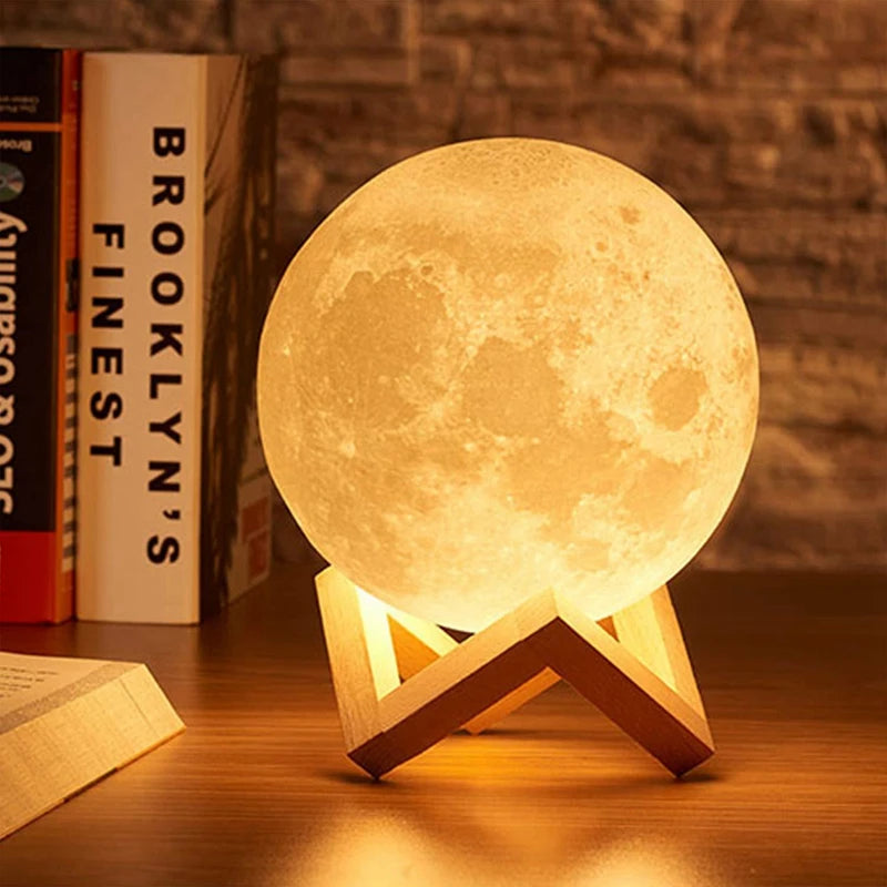 Moon Lamp LED Night 8cm